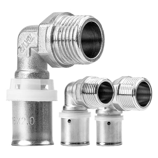 Raccords Coudés Mâle à sertir