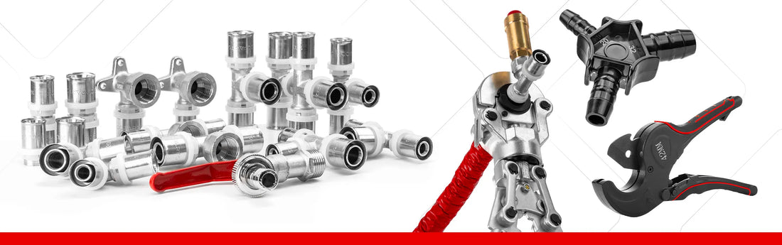 Comparaison entre un raccord multicouche à sertir et un raccord à compression