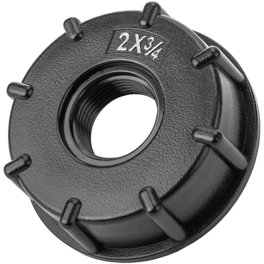 Adapter cap for IBC tank 2" x 1/2" (S60 x 6) x (15/21)